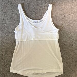 Adidas by Stella McCartney Cream Tank Top